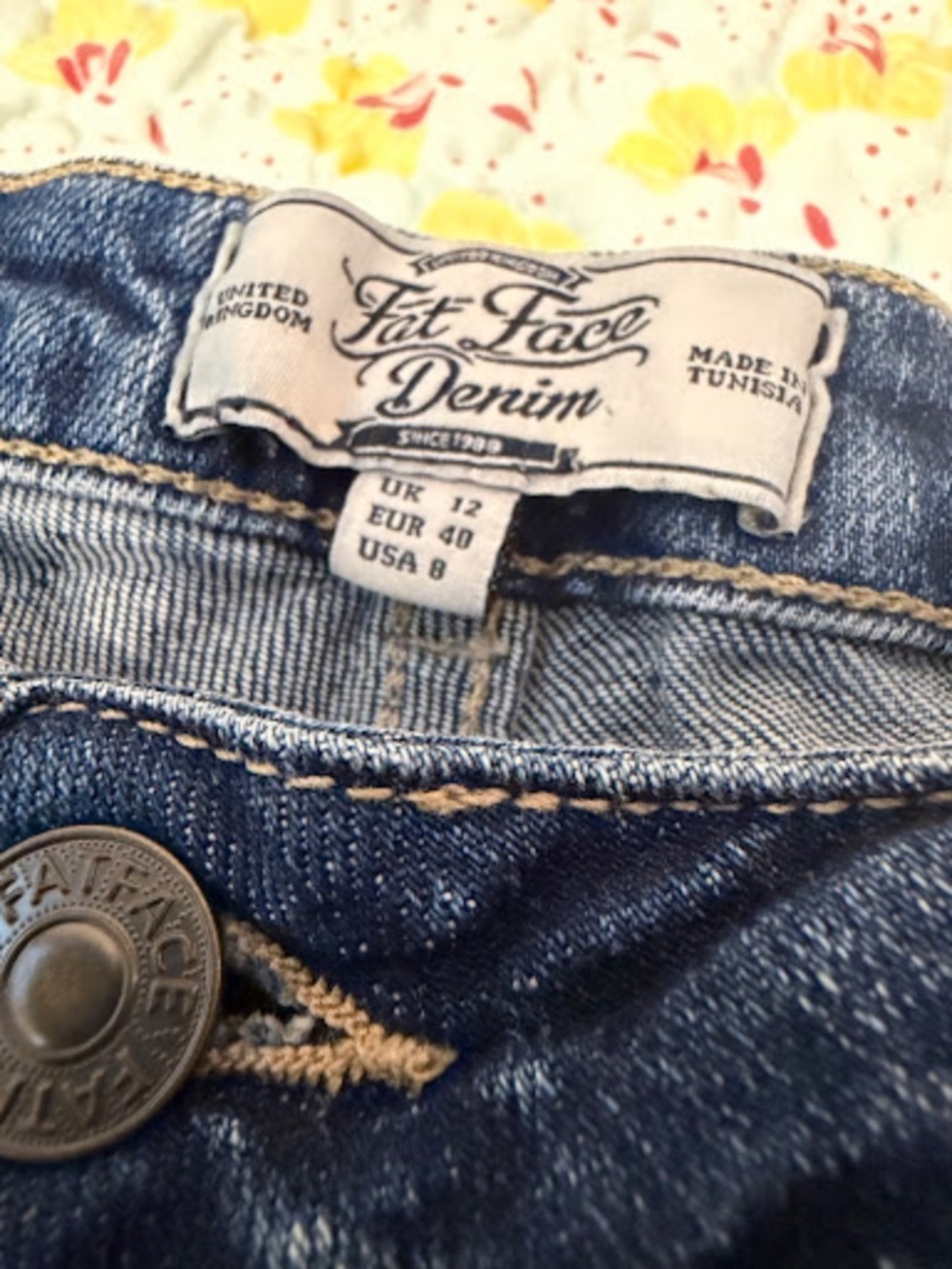 FatFace Denim Short - Picture 4 of 6